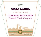 拉爾加鋸木廠溪赤霞珠干紅葡萄酒(Casa Larga Sawmill Creek Cabernet Sauvignon, New York, USA)