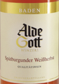 阿爾德·戈特黑皮諾桃紅葡萄酒(Alde Gott Spatburgunder Weissherbst Rose Qba, Baden, Germany)