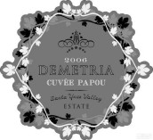 德米提雅帕普特釀干白葡萄酒(Demetria Estate Cuvee Papou Red Blend, Santa Ynez Valley, USA)