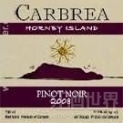 卡布拉黑皮諾干紅葡萄酒(Carbrea Pinot Noir, Gulf Islands, Canada)