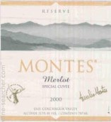 蒙特斯特釀梅洛干紅葡萄酒(Montes Special Cuvee Merlot, Curico Valley, Chile)