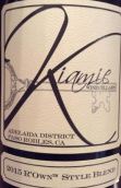 奇亞米羅恩風(fēng)格混釀干紅葡萄酒(Kiamie Wine Cellars R Own Style Blend, Paso Robles, USA)