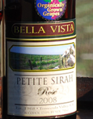 貝拉·維斯塔小西拉桃紅葡萄酒(Bella Vista Winery Petite Sirah, California, USA)