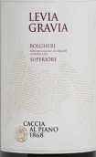 caccia al piano 1868 levia gravia red blend (bolgheri superiore)
