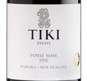 提基酒莊黑皮諾紅葡萄酒(Tiki Estate Pinot Noir, Marlborough, New Zealand)