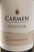 卡門因西涅佳美娜干紅葡萄酒(Carmen Insigne Carmenere, Maipo Valley, Chile)