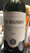 Viu Manent Estate Collection Merlot Reserve, Valle Central, Chile