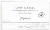 法雷爾柯林斯莊園仙粉黛干紅葡萄酒(Gary Farrell Collins Vineyard Zinfandel, Russian River Valley, USA)