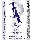 克羅茲酒莊赤霞珠波特風(fēng)格加強酒(Croze Cabernet Sauvignon Port, Napa Valley, USA)