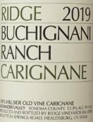 山脊酒莊布奇納尼園佳麗釀紅葡萄酒(Ridge Buchignani Ranch Carignane, Sonoma County, USA)