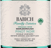 百祺酒莊單一園有機(jī)黑皮諾紅葡萄酒(Babich Wines Family Estates Single Vineyard Organic Pinot Noir, Marlborough, New Zealand)