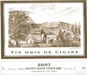 邦尼頓雪茄桃紅葡萄酒(Bonny Doon Vineyard Vin Gris de Cigare Rose, California, USA)