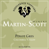 馬丁斯科特針巖園灰皮諾干白葡萄酒(Martin Scott Needlerock Vineyard Pinot Gris, Columbia Valley, USA)