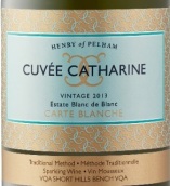 亨利佩勒姆家族凱瑟琳白標(biāo)白中白起泡酒(Henry of Pelham Cuvee Catharine Estate Carte Blanche Blanc de Blanc, Niagara Peninsula, Canada)