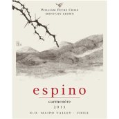 埃斯皮諾佳美娜干紅葡萄酒(Espino Carmenere, Maipo Valley, Chile)