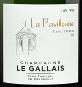 加萊帕維永納白中白香檳(Le Gallais La Pavillonne Blanc de Blancs, Champagne, France)