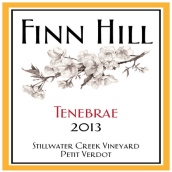 芬恩山特內(nèi)布利靜水溪園味而多干紅葡萄酒(Finn Hill Tenebrae Stillwater Creek Vineyard Petit Verdot, Columbia Valley, USA)