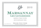 布維爾酒莊朗格沃（馬沙內(nèi)村莊級(jí)）干白葡萄酒(Domaine Regis Bouvier Marsannay Les Longeroies Blanc, Cote de Nuits, France)