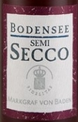 巴登侯爵博登湖半干紅起泡酒(Weingut Markgraf Von Baden Bodensee-Semi-Secco Rot, Baden, Germany)