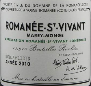 Domaine de La Romanee-Conti, Romanee-Saint-Vivant Grand Cru