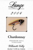 Lange 'Freedom Hill Vineyard' Chardonnay, Willamette Valley, USA