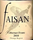 菲薩品麗珠干紅葡萄酒(Faisan  Cabernet Franc, New South Wales, Australia)