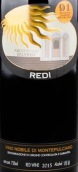 雷迪高贵蒙特布查诺红葡萄酒(Redi Vino Nobile Di Montepulciano, Tuscany, Italy)