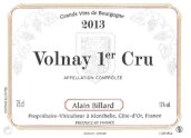 比亞爾酒莊（沃爾奈一級園）紅葡萄酒(Domaine Alain Billard Rouge, Volnay Premier Cru, France)