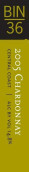 哈恩Bin36霞多麗干白葡萄酒(Hahn Family Wines Bin 36 Chardonnay, Central Coast, USA)