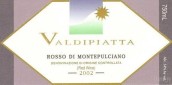 沃蒂皮亞塔酒莊蒙塔希諾紅葡萄酒(Valdipiatta Rosso di Montepulciano, Tuscany, Italy)