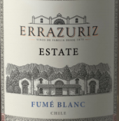 伊拉蘇莊園白富美干白葡萄酒(Errazuriz Estate Fume Blanc, Aconcagua Valley, Chile)