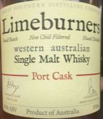 大南部蒸餾廠萊恩伯納斯波特桶單一麥芽威士忌(Great Southern Distillery Limeburners Port Cask Single Malt Whisky, Western Australia)