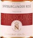 巴登侯爵奧特瑙黑皮諾干型桃紅葡萄酒(Weingut Markgraf Von Baden Spatburgunder Rose Trocken Ortenau, Baden, Germany)