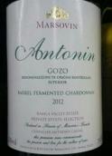 瑪莎溫安東尼哥佐私選桶中發(fā)酵霞多麗葡萄酒(Marsovin Antonin Gozo Private Estate Selection Barrel Fermented Chardonnay)