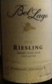 貝爾湖雷司令干白葡萄酒(Bel Lago Riesling, Leelanau Peninsula, USA)