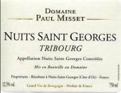 米塞舍隆酒莊翠堡（夜圣喬治村）紅葡萄酒(Domaine  Misset-Cheron Nuits-Saint-Georges Tribourg, Cote de Nuits, France)