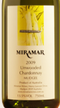 米拉瑪非木桶陳釀霞多麗干白葡萄酒(Miramar Un-Wooded Chardonnay, Mudgee, Australia)