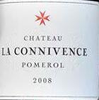 默許酒莊紅葡萄酒(Chateau La Connivence, Pomerol, France)