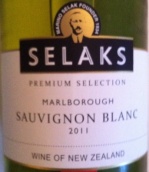 瑟勒斯一級精選長相思白葡萄酒(Selaks Premium Selection Sauvignon Blanc, Marlborough, New Zealand)