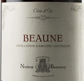 努伊顿伯诺酒庄（伯恩村）红葡萄酒(Nuiton-Beaunoy Beaune, Cote de Beaune, France)