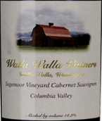 瓦拉瓦拉酒莊賽格莫園赤霞珠紅葡萄酒(Walla Walla Vintners Sagemoor Vineyard Cabernet Sauvignon, Washington, USA)