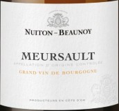 努伊顿伯诺酒庄（默尔索村）白葡萄酒(Nuiton-Beaunoy Meursault, Cote de Beaune, France)