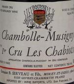 Bernard Serveau Chambolle Musigny les Chabiots