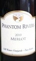 范頓河梅洛干紅葡萄酒(Phantom Rivers Merlot, Paso Robles, USA)