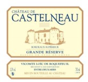 卡斯特奴頂級(jí)珍藏干紅葡萄酒(Chateau de Castelneau Grande Reserve Rouge, Bordeaux Superieur, Framce)