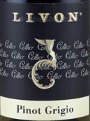 利芬酒莊灰皮諾白葡萄酒(Livon Pinot Grigio Collio, Friuli-Venezia Giulia, Italy)