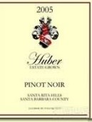 Huber Estate Pinot Noir, Sta Rita Hills, USA