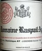 拉斯倍拉酒莊吉恭達斯紅葡萄酒(Domaine Raspail-Ay, Gigondas, France)