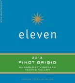 十一塔糖灰皮諾白葡萄酒(Eleven Winery Sugarloaf Mountain Pinot Grigio, Yakima Valley, USA)