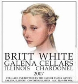 嘉利納酒莊布麗特沙多內(nèi)爾干白葡萄酒(Galena Cellars Britt White, Illinois, USA)